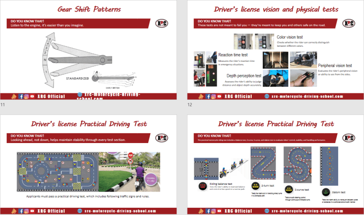 Thai motorcycle driving license